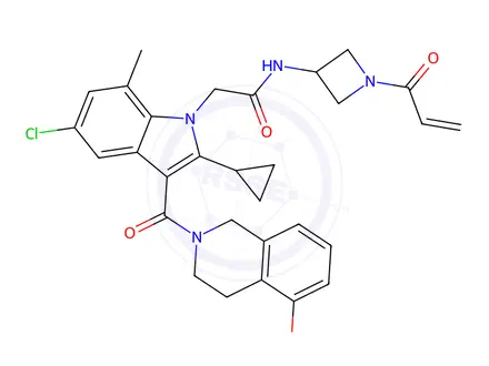 Chemical structure of K-Ras G12C-IN-4