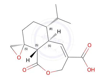 Chemical structure of Heptelidic AcidDiscontinued, see H281015