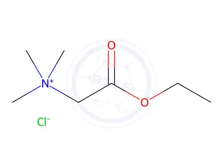 Chemical structure of BETAINE ETHYL ESTER CHLORIDE