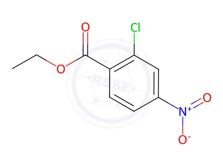 Chemical structure of ethyl 2-chloro-4-nitrobenzoate