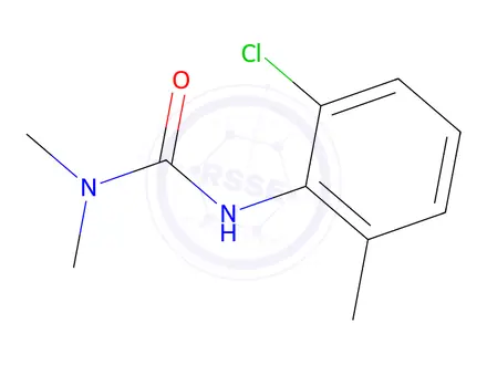Chemical structure of 3-(6-Chloro-2-methylphenyl)-1,1-dimethylurea