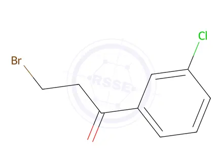 Chemical structure of 3-Bromo-3’-Chloropropiophenone