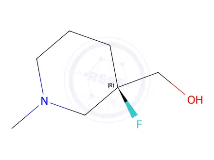 Chemical structure of (R)-(3-Fluoro-1-methylpiperidin-3-yl)methanol