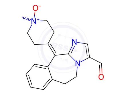 Chemical structure of Alcaftadine Impurity 2(Alcaftadine N-Oxide)