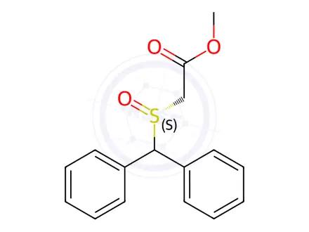 Chemical structure of (R)-Modafinil Carboxylate Methyl Ester