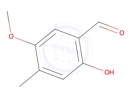 Chemical structure of 2-Hydroxy-5-methoxy-4-methylbenzaldehyde