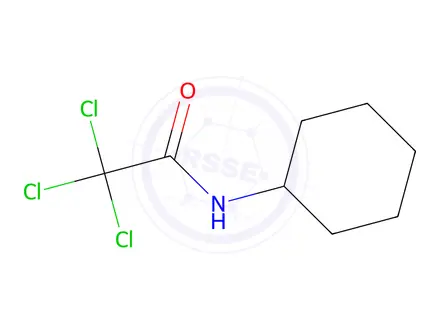 Chemical structure of 2,2,2-Trichloro-n-cyclohexylacetamide