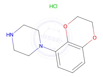 Chemical structure of Eltoprazine Hydrochloride