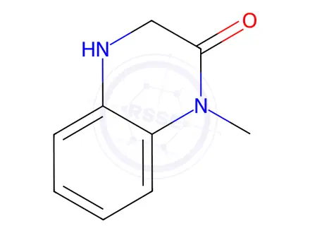 Chemical structure of 1-Methyl-3,4-dihydroquinoxalin-2(1H)-one