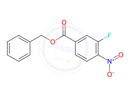 Chemical structure of Benzyl 3-fluoro-4-nitrobenzoate