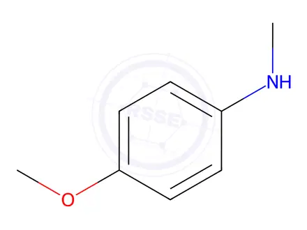 Chemical structure of 4-Methoxy-N-methylaniline