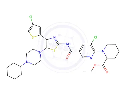 Chemical structure of Avatrombopag Impurity 122
