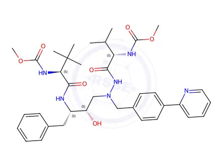 Chemical structure of Isopropyl Atazanavir
