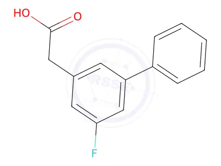 Chemical structure of 2-(5-Fluoro-[1,1'-biphenyl]-3-yl)acetic acid