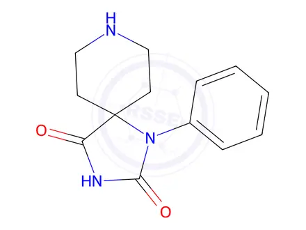 Chemical structure of 1-Phenyl-1,3,8-triazaspiro[4.5]decane-2,4-dione
