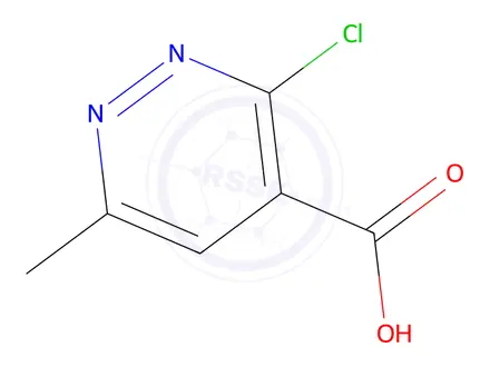 Chemical structure of 3-Chloro-6-methylpyridazine-4-carboxylic acid dihydrochloride
