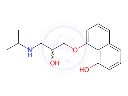 Chemical structure of Propranolol Hydrochloride Impurity 55