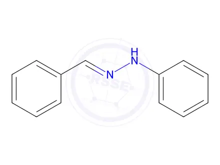 Chemical structure of 1-Benzylidene-2-phenylhydrazine