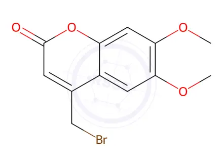 Chemical structure of 4-(Bromomethyl)-6,7-dimethoxycoumarin