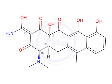 Chemical structure of Chlortetracycline Impurity 9 (Chlortetracycline EP Impurity I)