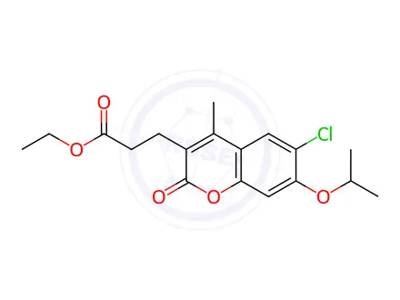 Chemical structure of Cloricromene Impurity 50