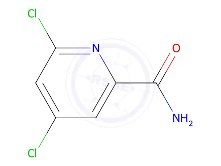 Chemical structure of 4,6-Dichloropicolinamide
