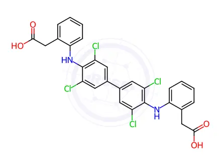 Chemical structure of Diclofenac Sodium Impurity 121