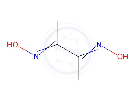 Chemical structure of Dimethylglyoxime