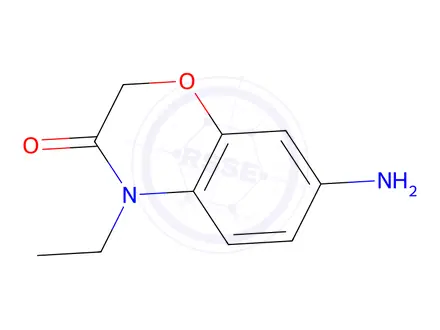 Chemical structure of 7-Amino-4-ethyl-2H-1,4-benzoxazin-3(4H)-one Hydrochloride