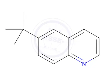 Chemical structure of 6-tert-Butylquinoline