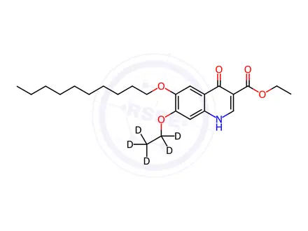 Chemical structure of Decoquinate Impurity 5