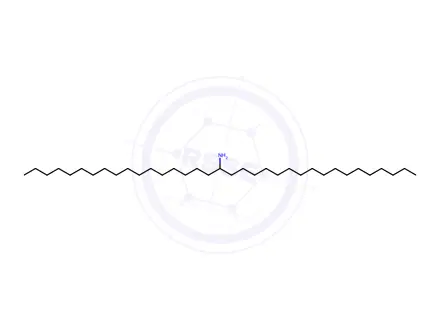 Chemical structure of 18-Pentatriacontylamine