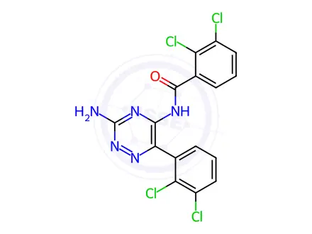 Chemical structure of LAMOTRIGINE IMPURITY I