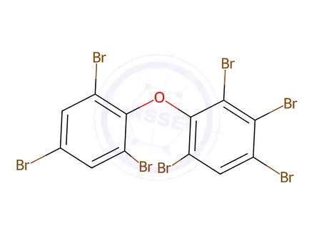 Chemical structure of 2,2',3,4,4',6,6'-Heptabromodiphenyl ether