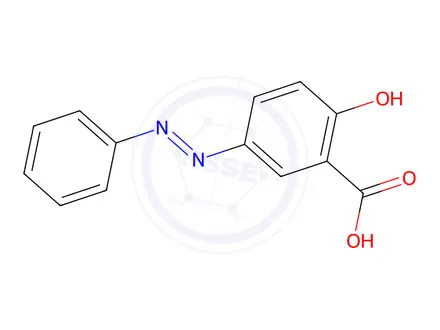 Chemical structure of Mesalazine Impurity I