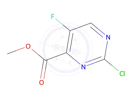 Chemical structure of Methyl 2-Chloro-5-fluoropyrimidine-4-carboxylate