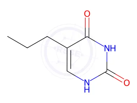 Chemical structure of Uracil Impurity 158