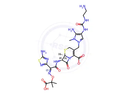 Chemical structure of Ceftolozane