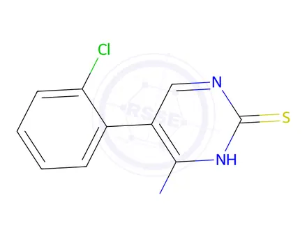Chemical structure of 6-Amino-5-(2-chlorophenyl)pyrimidine-2(1H)-thione