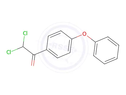Chemical structure of 2,2-Dichloro-1-(4-phenoxyphenyl)ethan-1-one