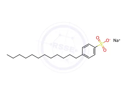 Chemical structure of 4-Dodecylbenzenesulfonic Acid Sodium Salt (Mixture of Isomers)