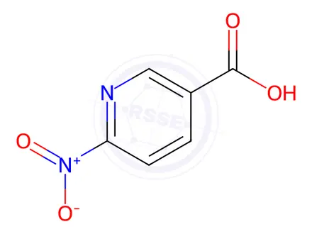 Chemical structure of 2-Nitropyridine-5-carboxylic Acid