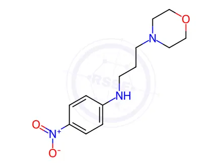 Chemical structure of N-(3-Morpholin-4-ylpropyl)-N-(4-nitrophenyl)amine