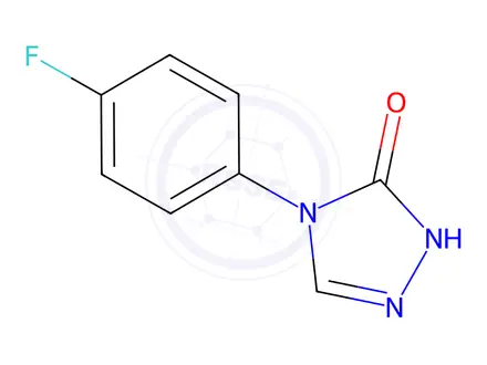 Chemical structure of 4-(4-Fluorophenyl)-1H-1,2,4-triazol-5(4H)-one