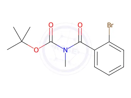 Chemical structure of N-Boc-2-bromo-N-methylbenzamide