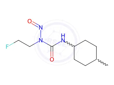 Chemical structure of N-(2-Fluoroethyl)-N'-(4-methylcyclohexyl)-N-nitrosourea