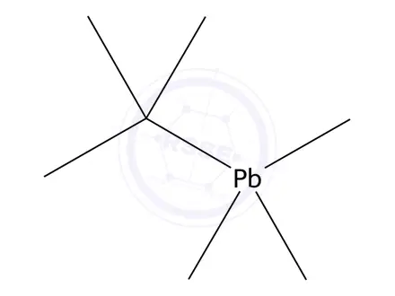 Chemical structure of tert-Butyltrimethylplumbane