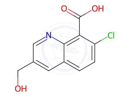 Chemical structure of Quinmerac Metabolite BH 518-4