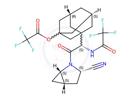 Chemical structure of Saxagliptin Impurity 30 (865999-68-4)