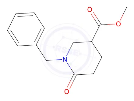 Chemical structure of Methyl 1-benzyl-6-oxopiperidine-3-carboxylate